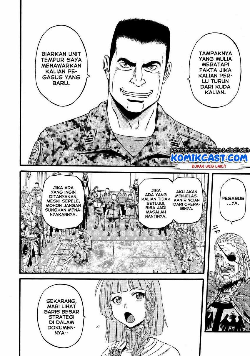 Gate – Jietai Kare no Chi nite Kaku Tatakeri Chapter 113 Gambar 15