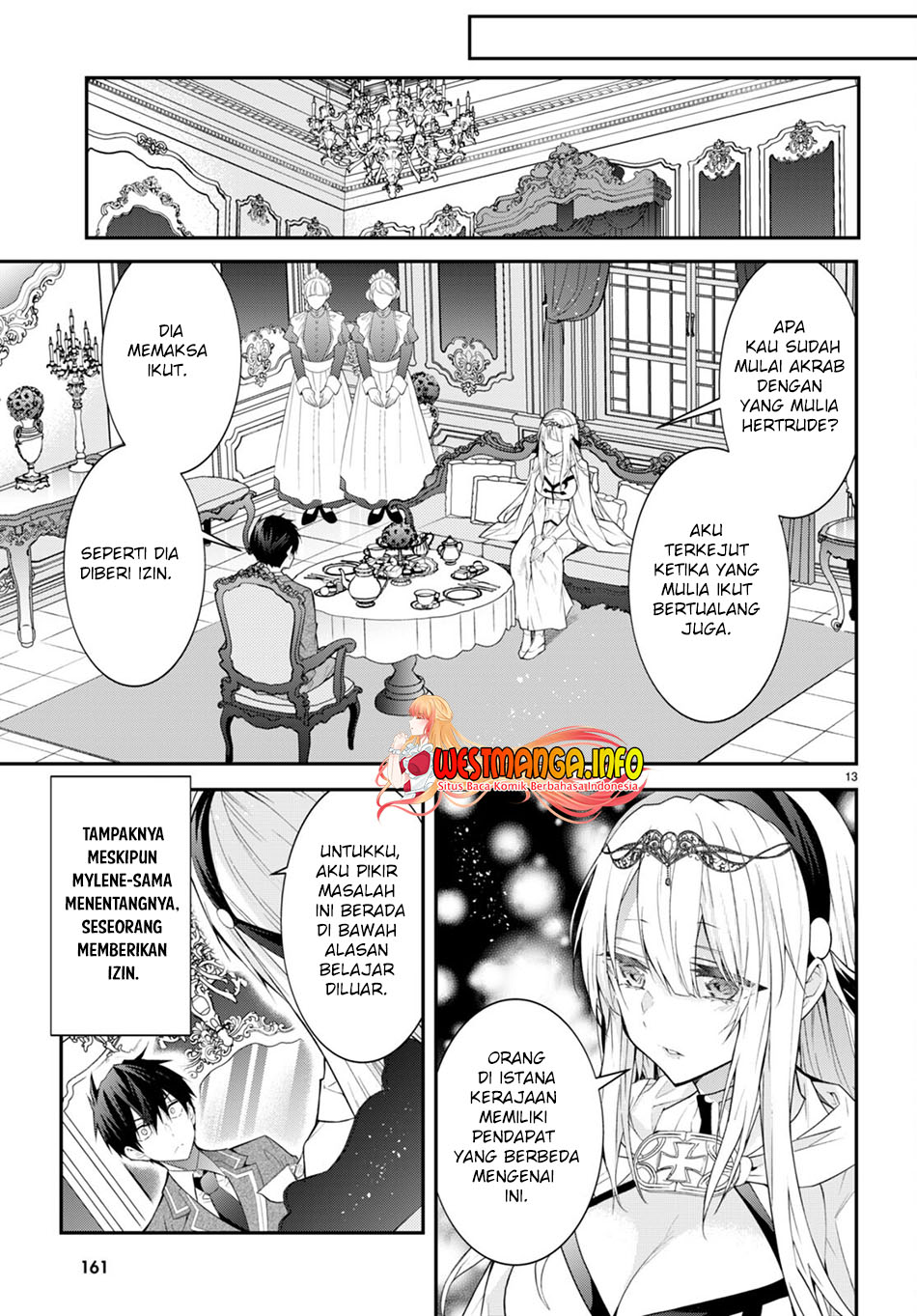 Otome Game Sekai wa Mob ni Kibishii Sekai Desu Chapter 45 Gambar 16