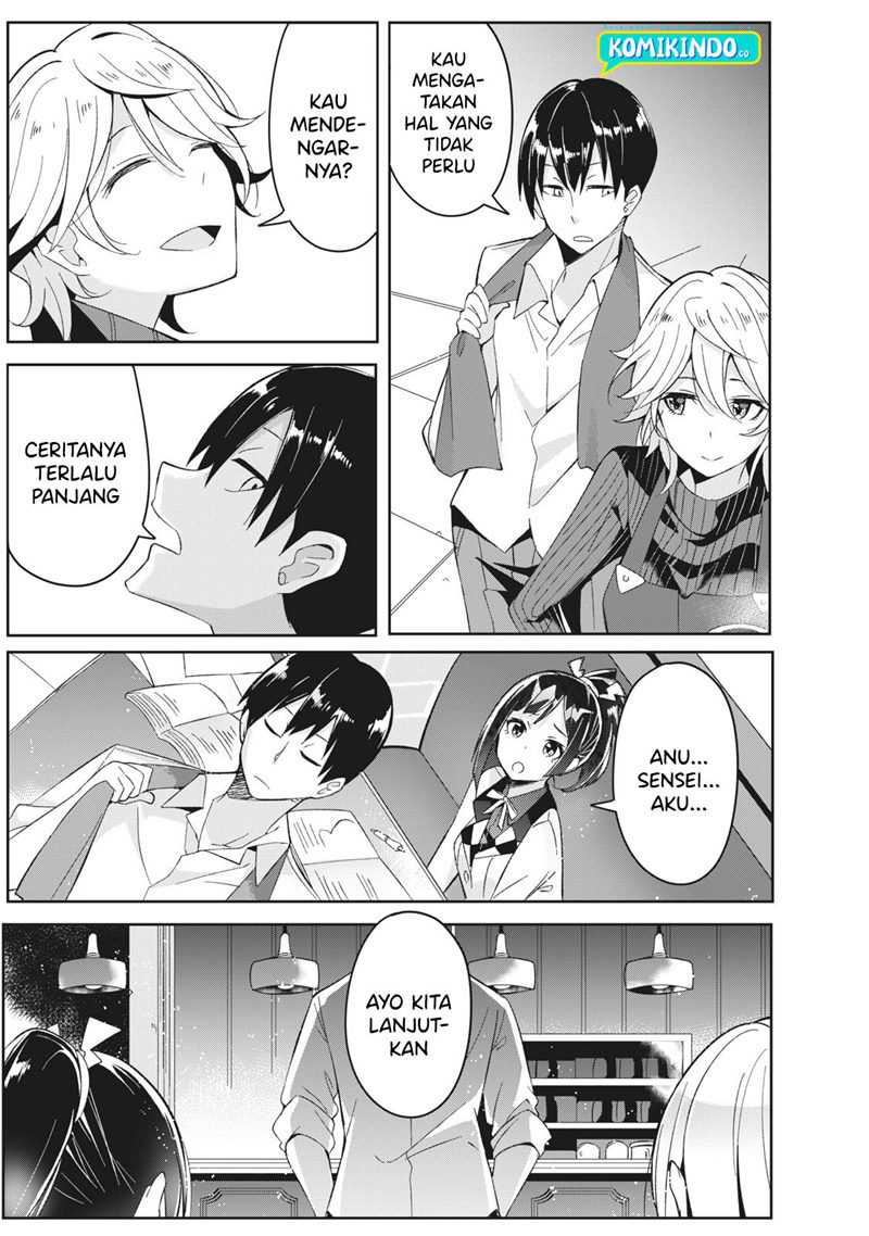 Psychic Students And A Lazy Teacher Chapter 03.2 Gambar 9