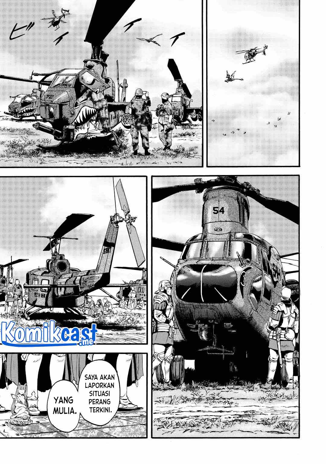 Gate – Jietai Kare no Chi nite Kaku Tatakeri Chapter 116 Gambar 14