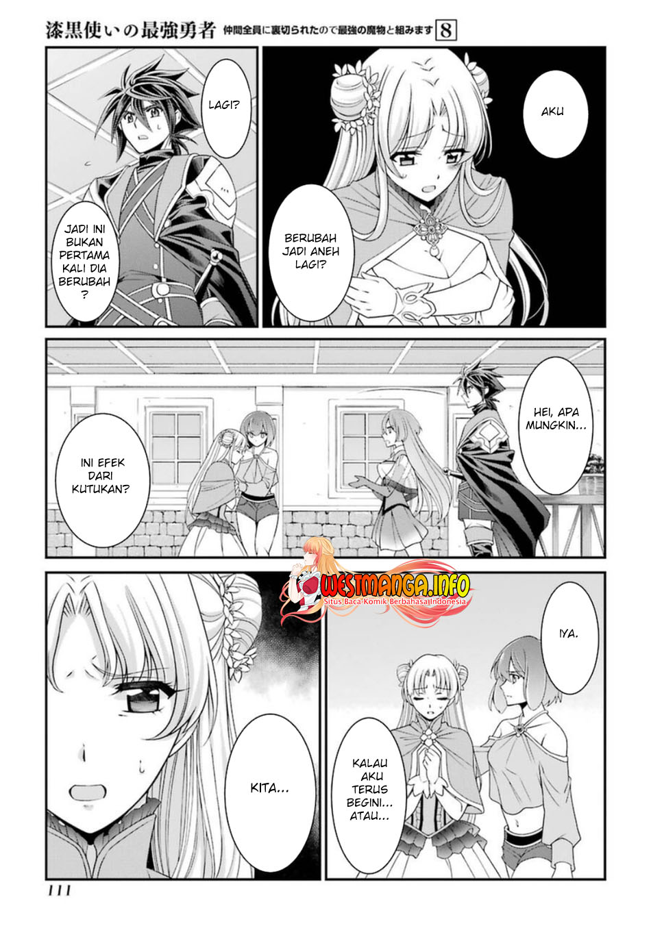 Shikkoku tsukai no saikyo yusha nakama zen’in ni uragira retanode saikyo no mamono Chapter 41 Gambar 14