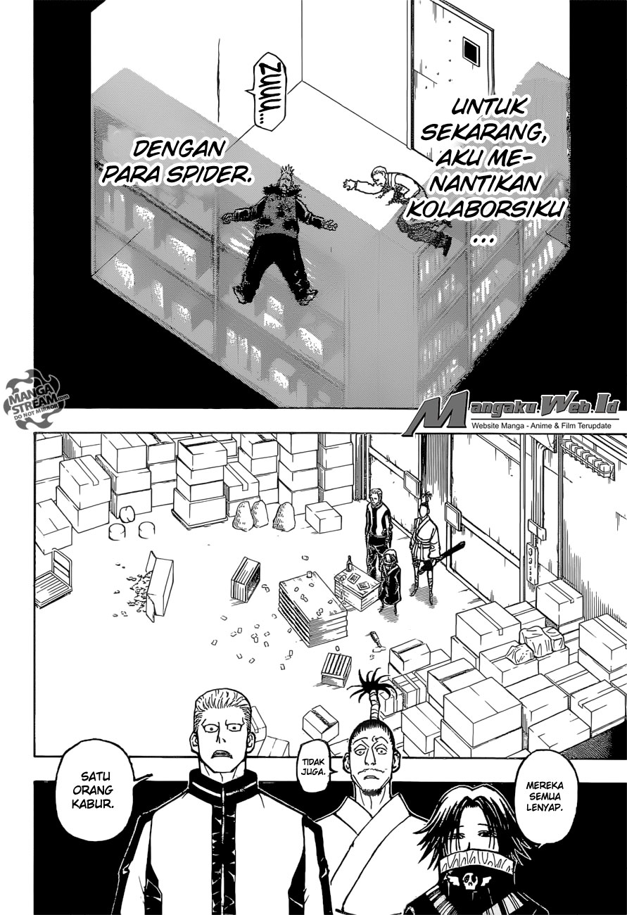 Hunter x Hunter Chapter 379 Gambar 9