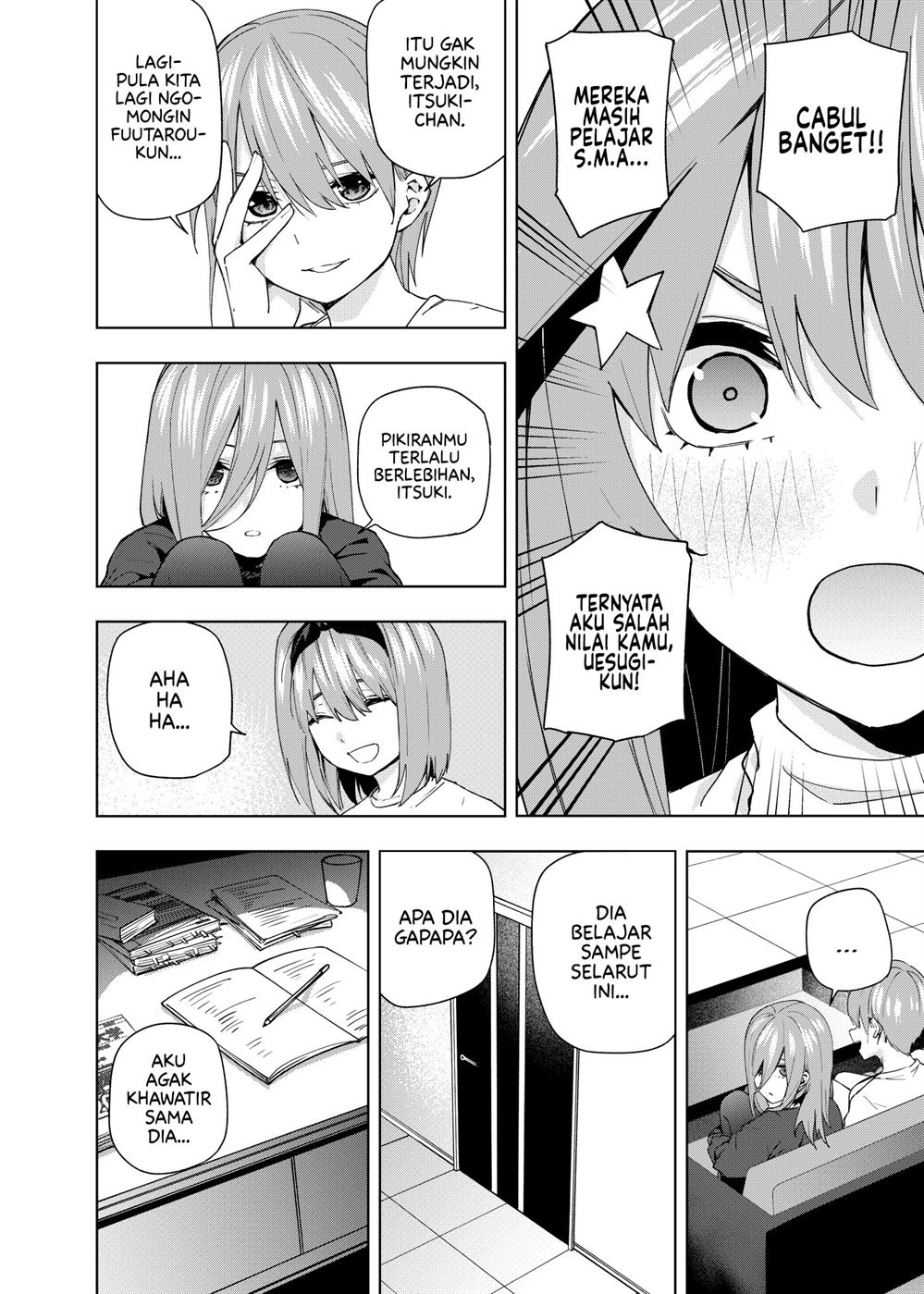 Gotoubun no Hanayome β Chapter 4 halaman 14