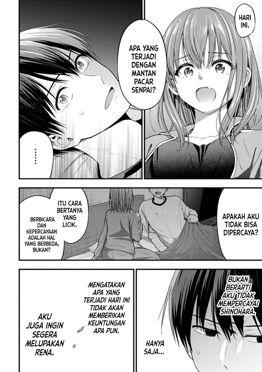 Kanojo ni Uwaki Sareteita Ore ga Koakuma na Kouhai ni Natsukarete Imasu Chapter 14 Gambar 9