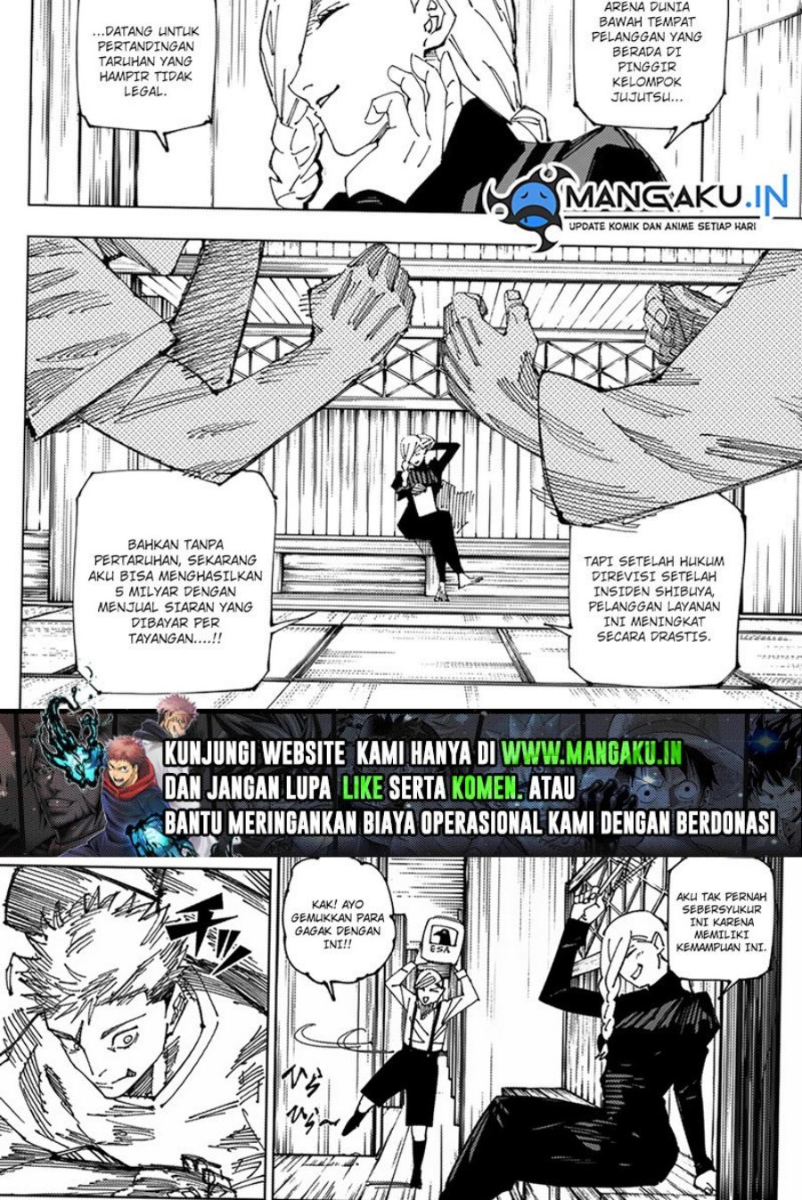 Jujutsu Kaisen Chapter 222 halaman 9