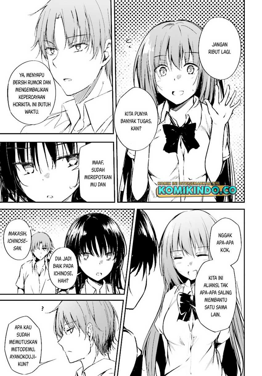 Youkoso Jitsuryoku Shijou Shugi no Kyoushitsu e √Horikita Chapter 09 Gambar 12
