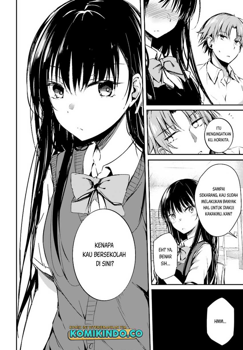 Youkoso Jitsuryoku Shijou Shugi no Kyoushitsu e √Horikita Chapter 10 Gambar 9