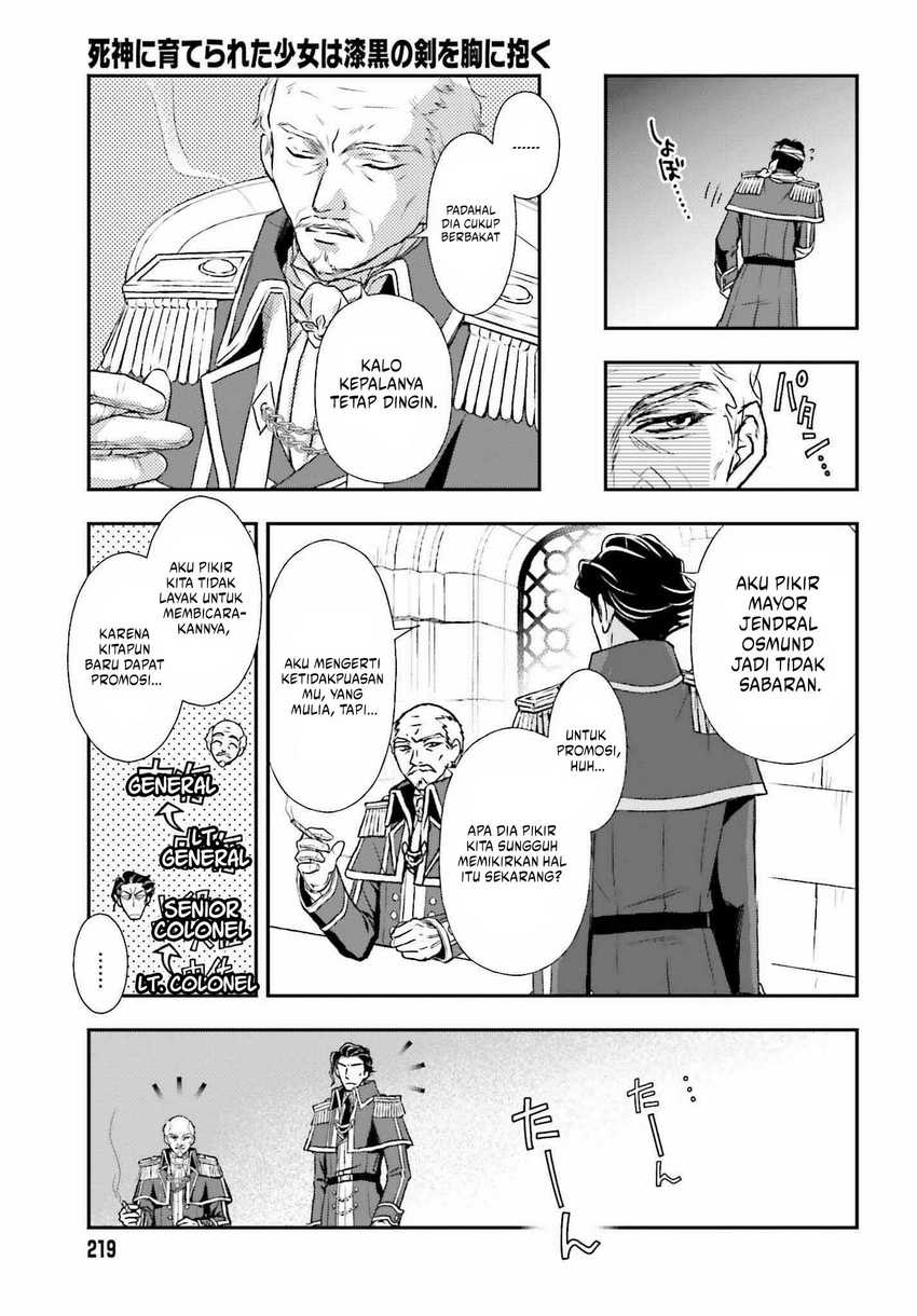Shinigami ni Sodaterareta Shoujo wa Shikkoku no Tsurugi wo Mune ni Idaku Chapter 31 Gambar 12