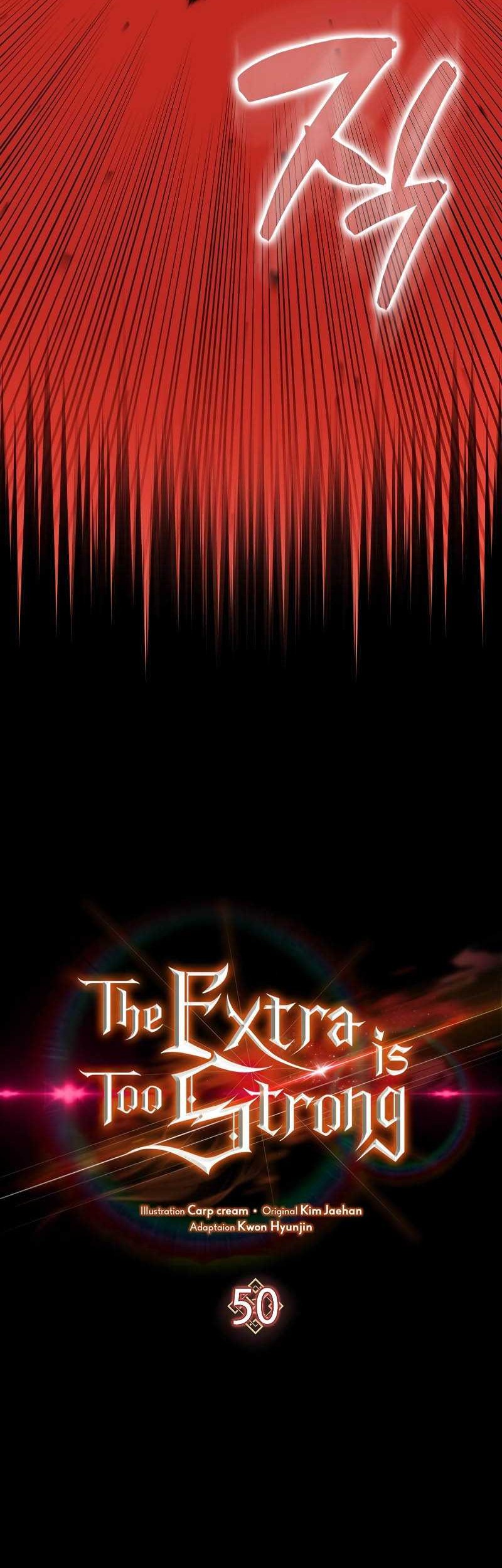 The Extra is Too Strong Chapter 50 halaman 34