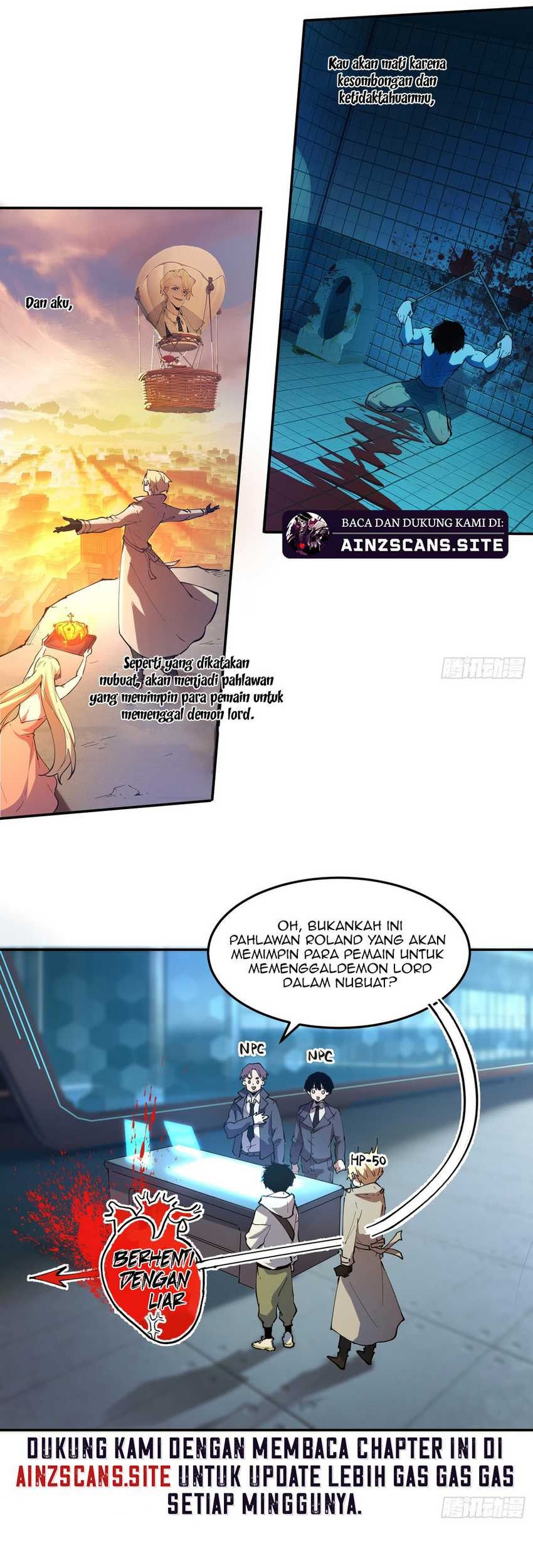 I’m Actually The Final Boss Chapter 4 halaman 13
