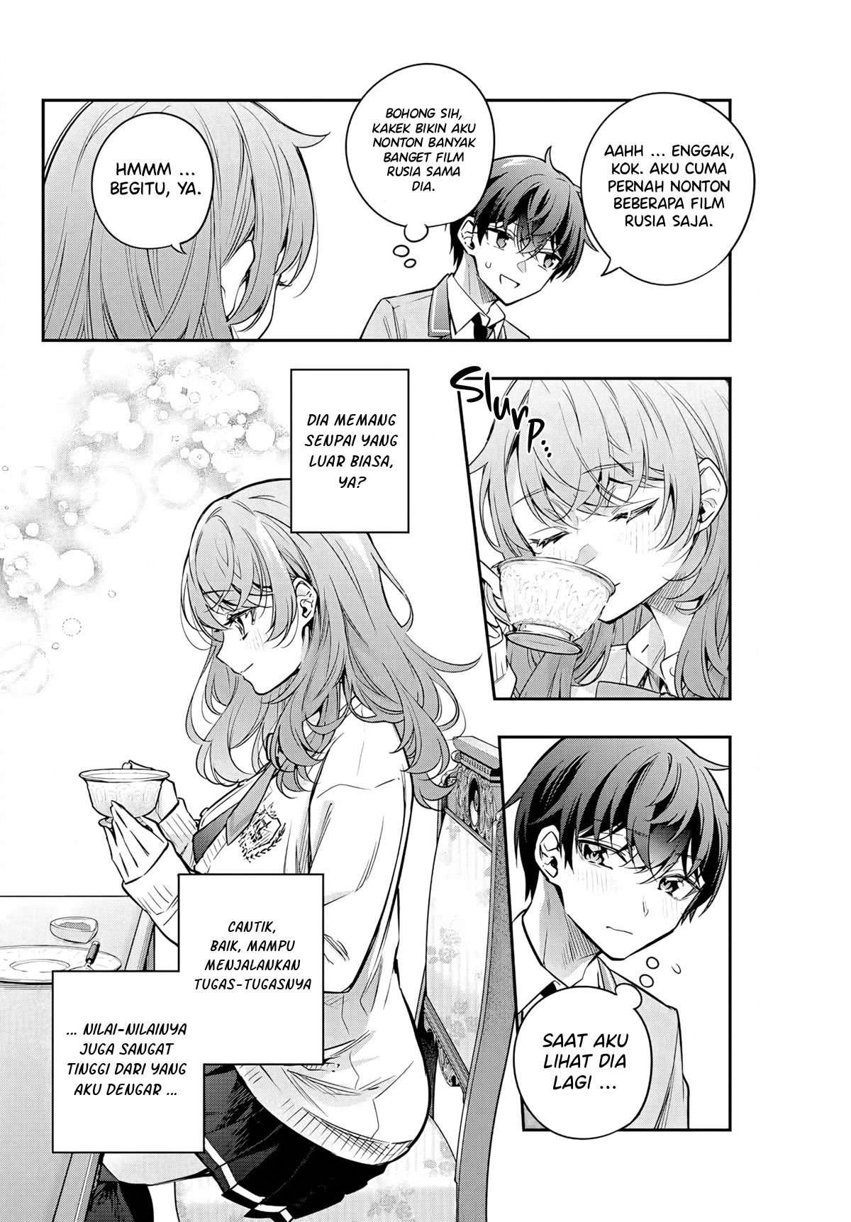 Tokidoki Bosotto Roshiago de Dereru Tonari no Alya-san Chapter 39 Gambar 9