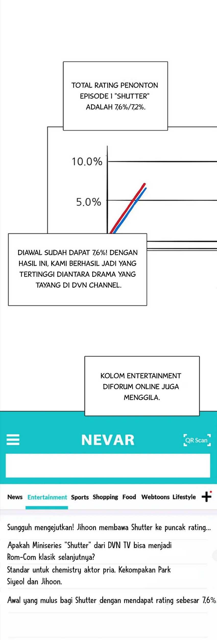 Road to Stardom Chapter 38 Gambar 24