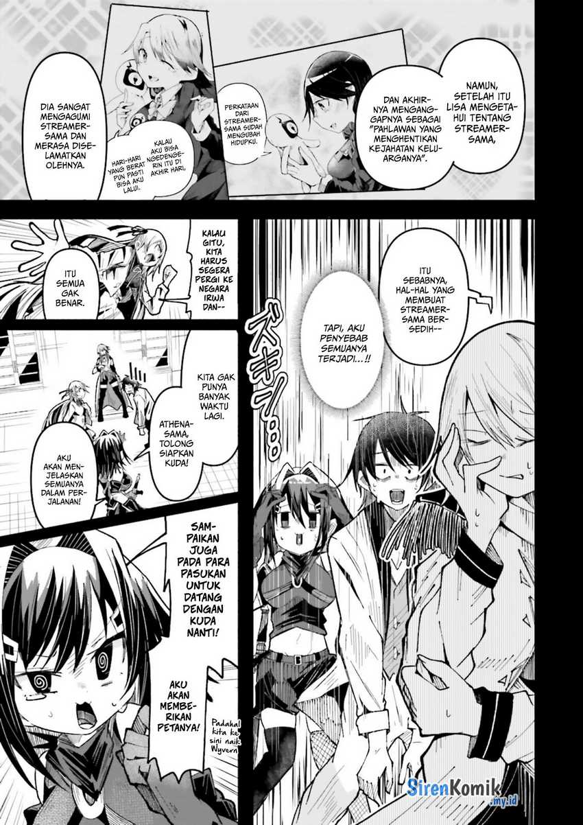 Isekai de Haishin Katsudou wo Shitara Tairyou no Yandere Shinja wo Umidashite Shimatta Ken Chapter 35 Gambar 9