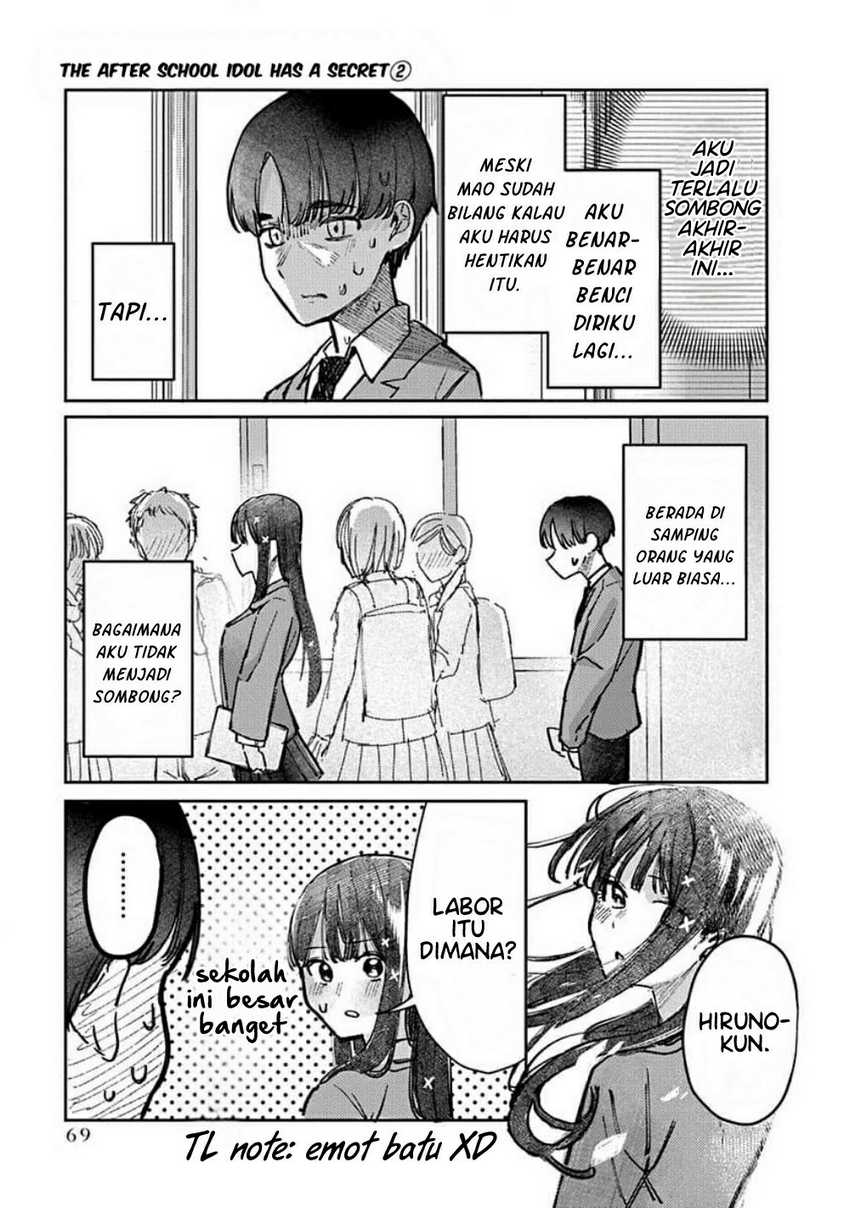Houkago no Idol ni wa Himitsu ga aru Chapter 11 - Halaman 9