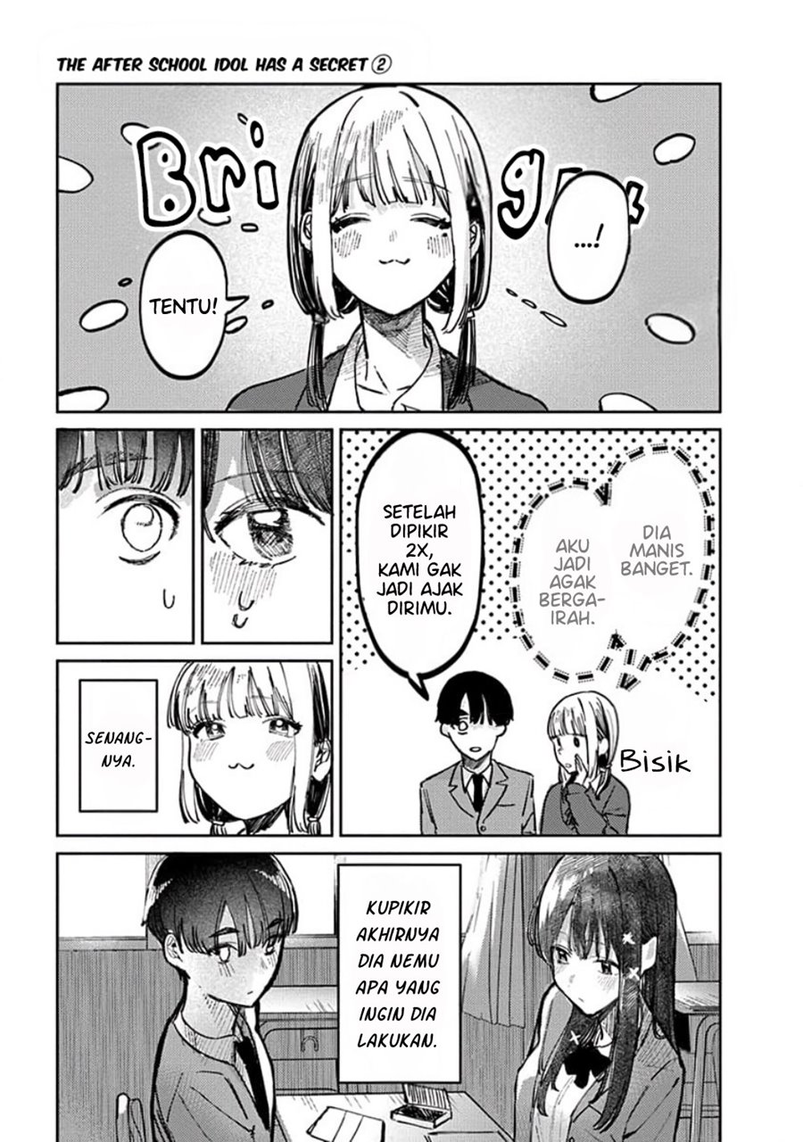 Houkago no Idol ni wa Himitsu ga aru Chapter 10 - Halaman 9