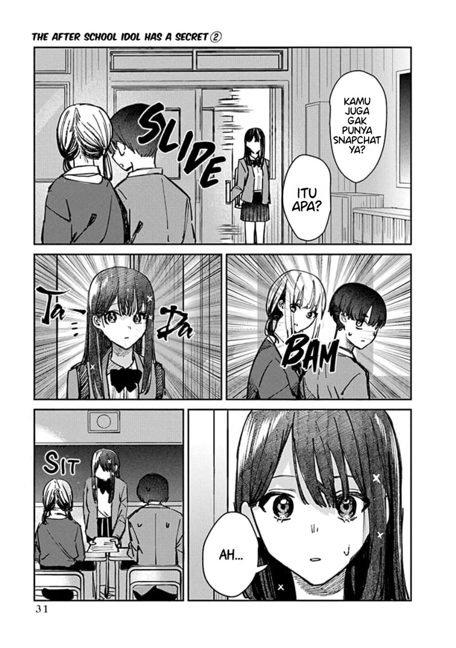 Houkago no Idol ni wa Himitsu ga aru Chapter 9 - Halaman 9