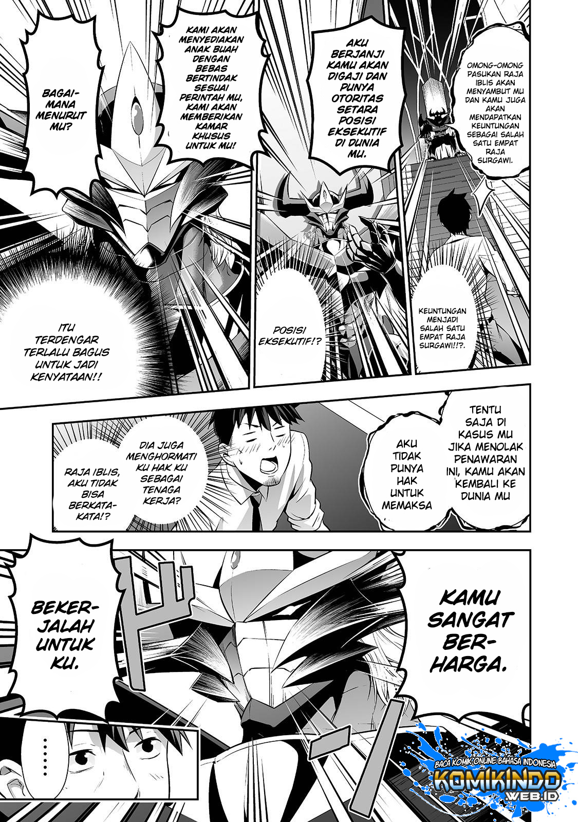 Salaryman Ga Isekai Ni Ittara Shitennou Ni Natta Hanashi Chapter 01 Gambar 10
