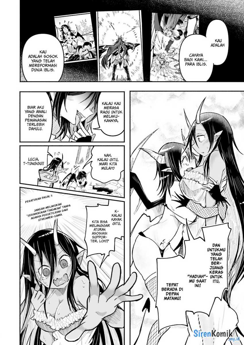 Isekai de Haishin Katsudou wo Shitara Tairyou no Yandere Shinja wo Umidashite Shimatta Ken Chapter 44 Gambar 9