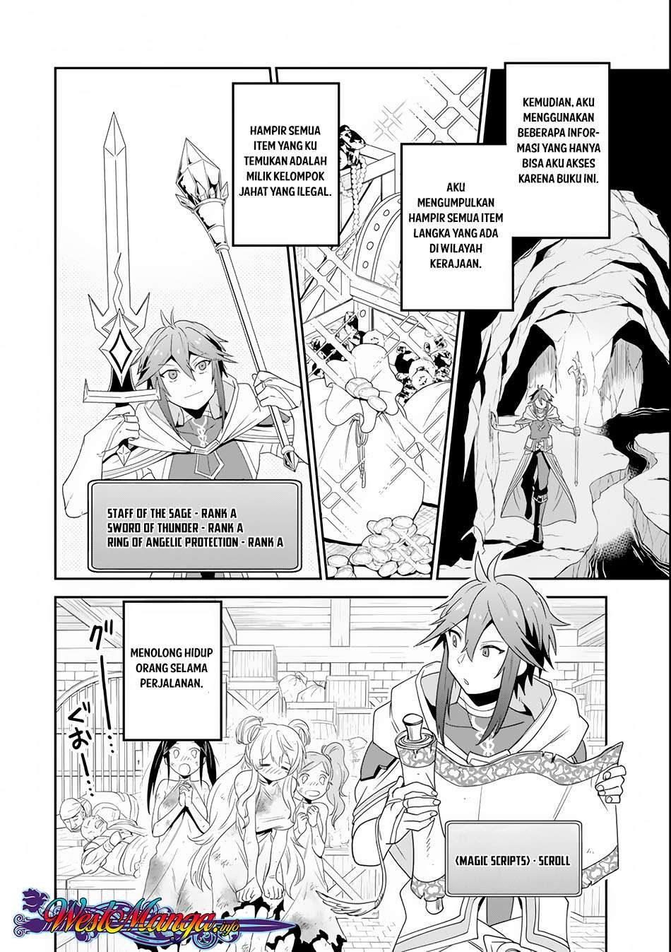 Kouryakuhon o Kushi Suru Saikyou no Mahoutsukai ~”meirei sa sero” to wa Iwa Senai Oreryuu Mao Tobatsu Saizen Ruuto ~ Chapter 02 Gambar 15