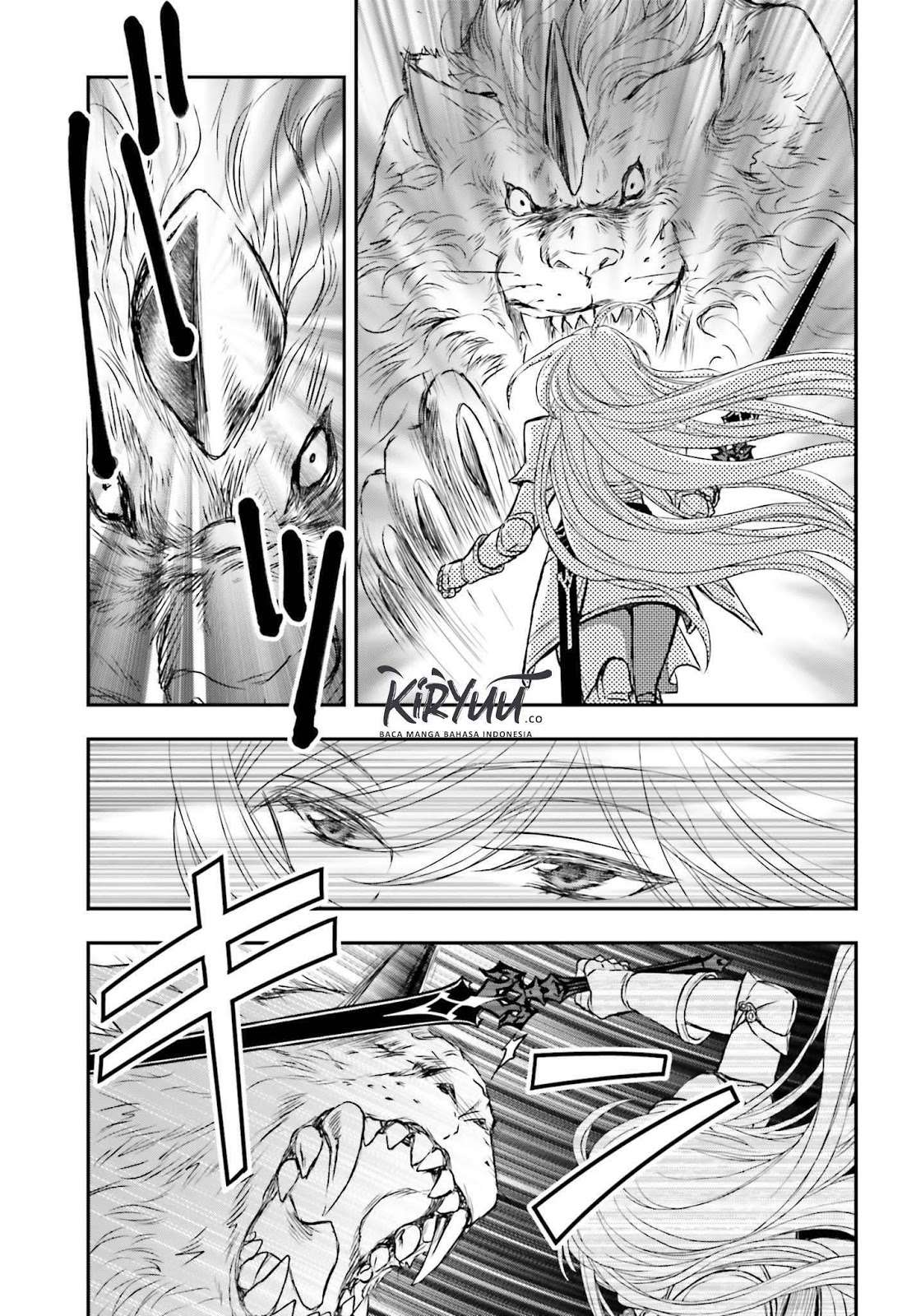 Shinigami ni Sodaterareta Shoujo wa Shikkoku no Tsurugi wo Mune ni Idaku Chapter 4 Gambar 13