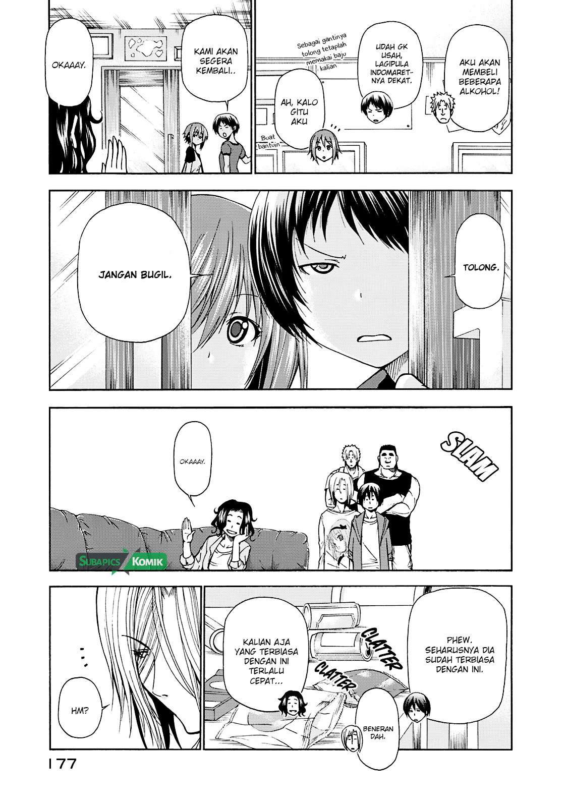 Grand Blue Chapter 12.5 Gambar 9