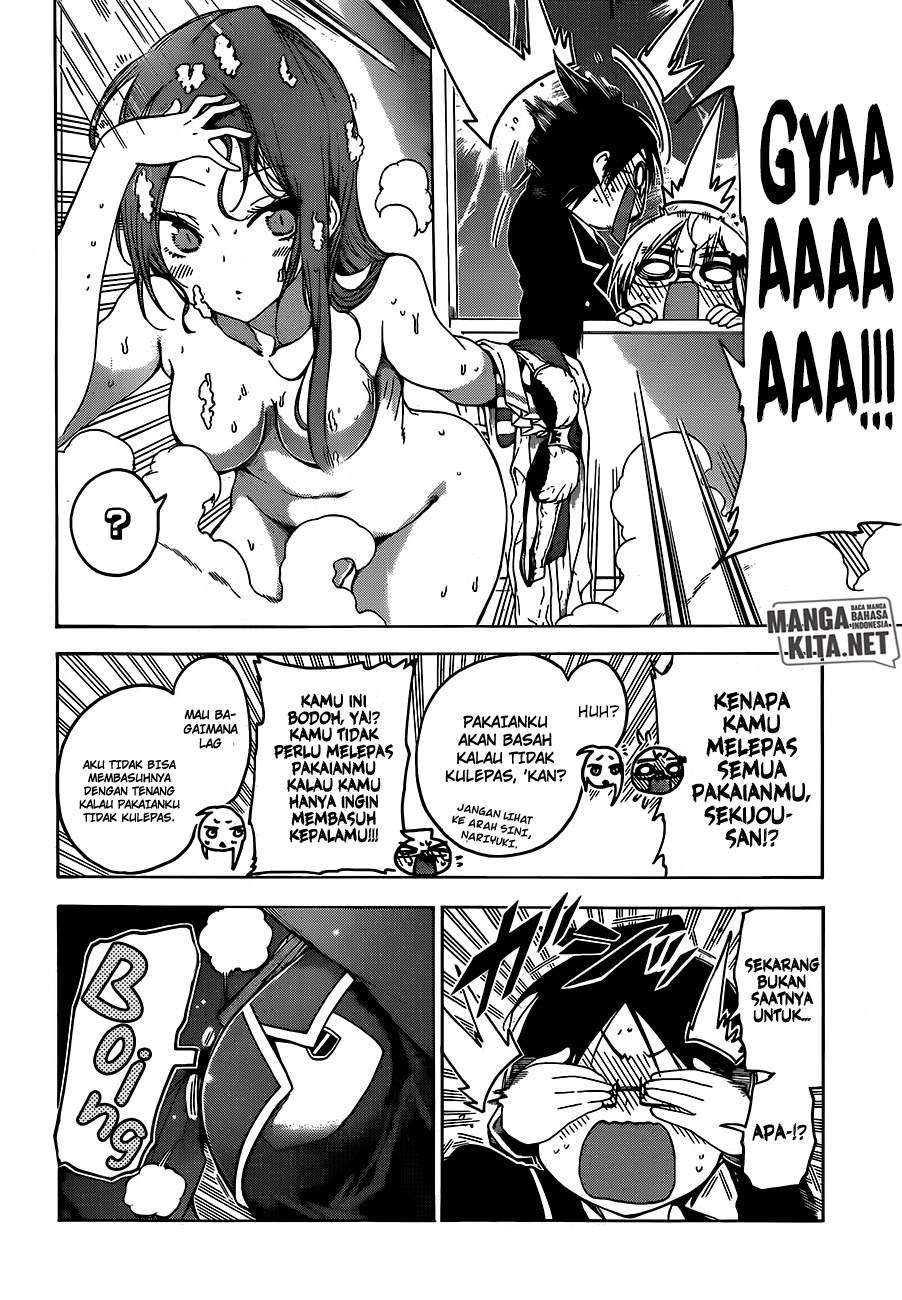 Bokutachi wa Benkyou ga Dekinai Chapter 103 Gambar 9