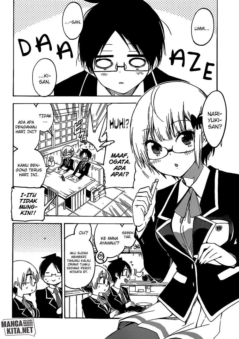 Bokutachi wa Benkyou ga Dekinai Chapter 91 Gambar 9
