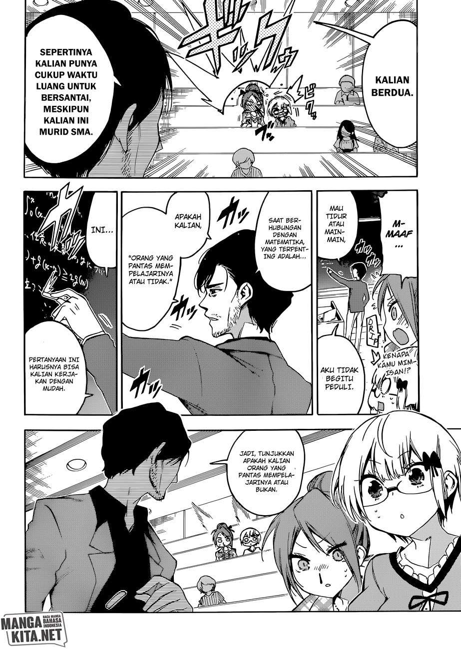 Bokutachi wa Benkyou ga Dekinai Chapter 81 Gambar 9