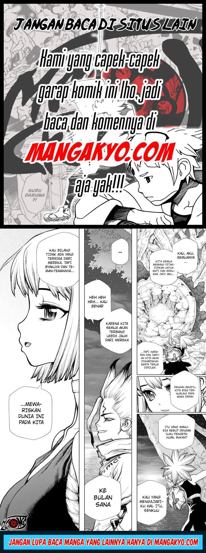 Dr. Stone Chapter 140 halaman 9