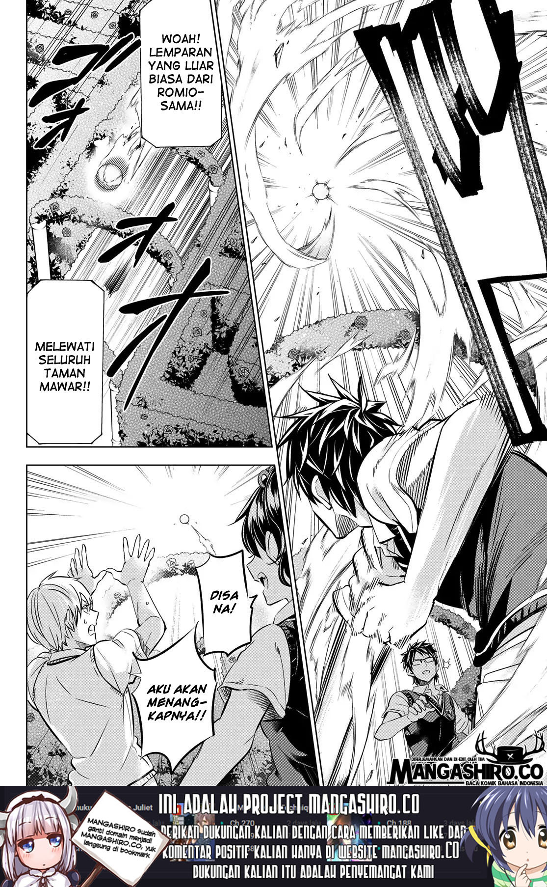 Kishuku Gakkou no Juliet Chapter 96 Gambar 10