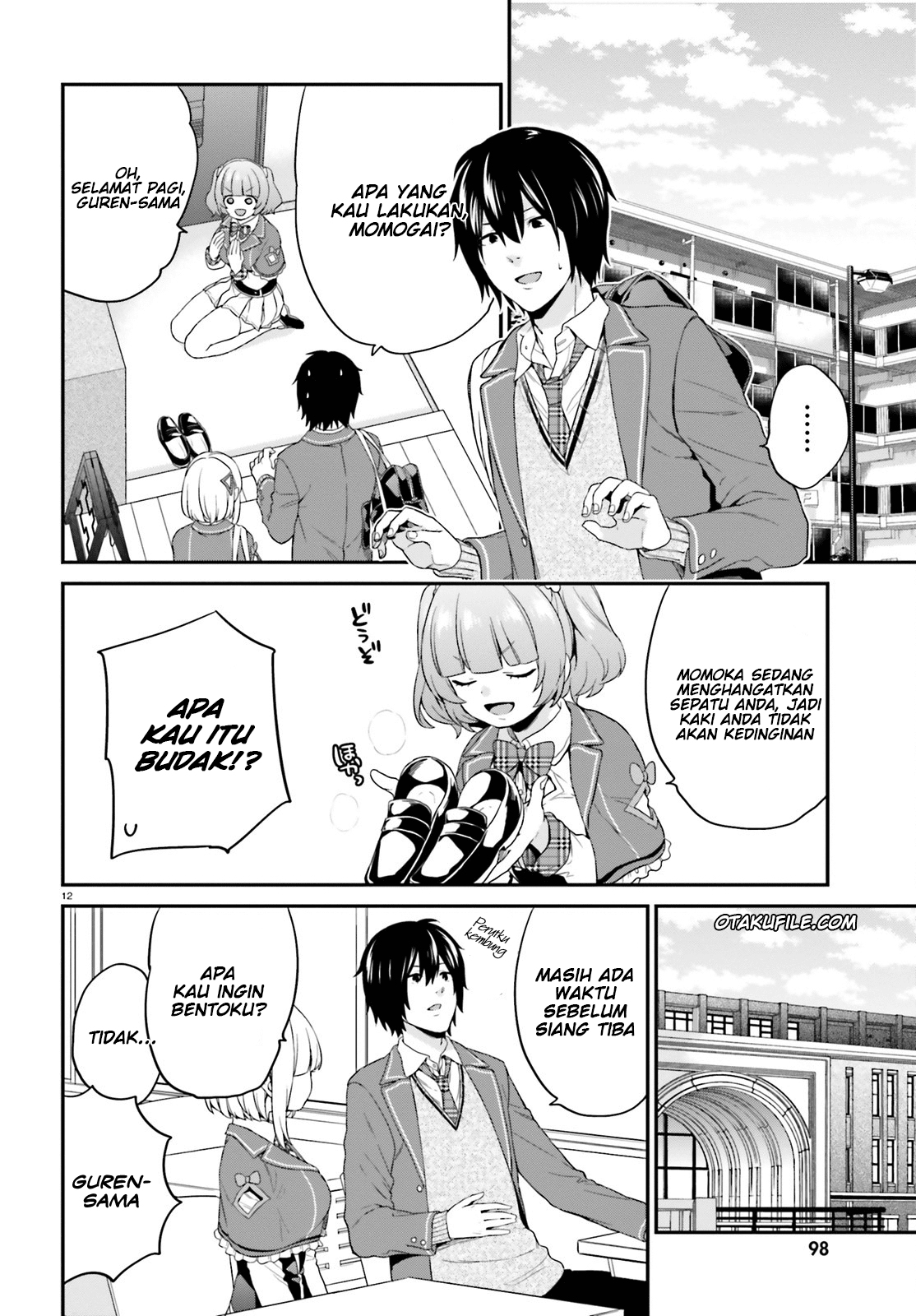 Jishou F-Rank no Oniisama ga Game de Hyouka sareru Gakuen no Chouten ni Kunrin suru Sou desu yo? Chapter 05 Gambar 12