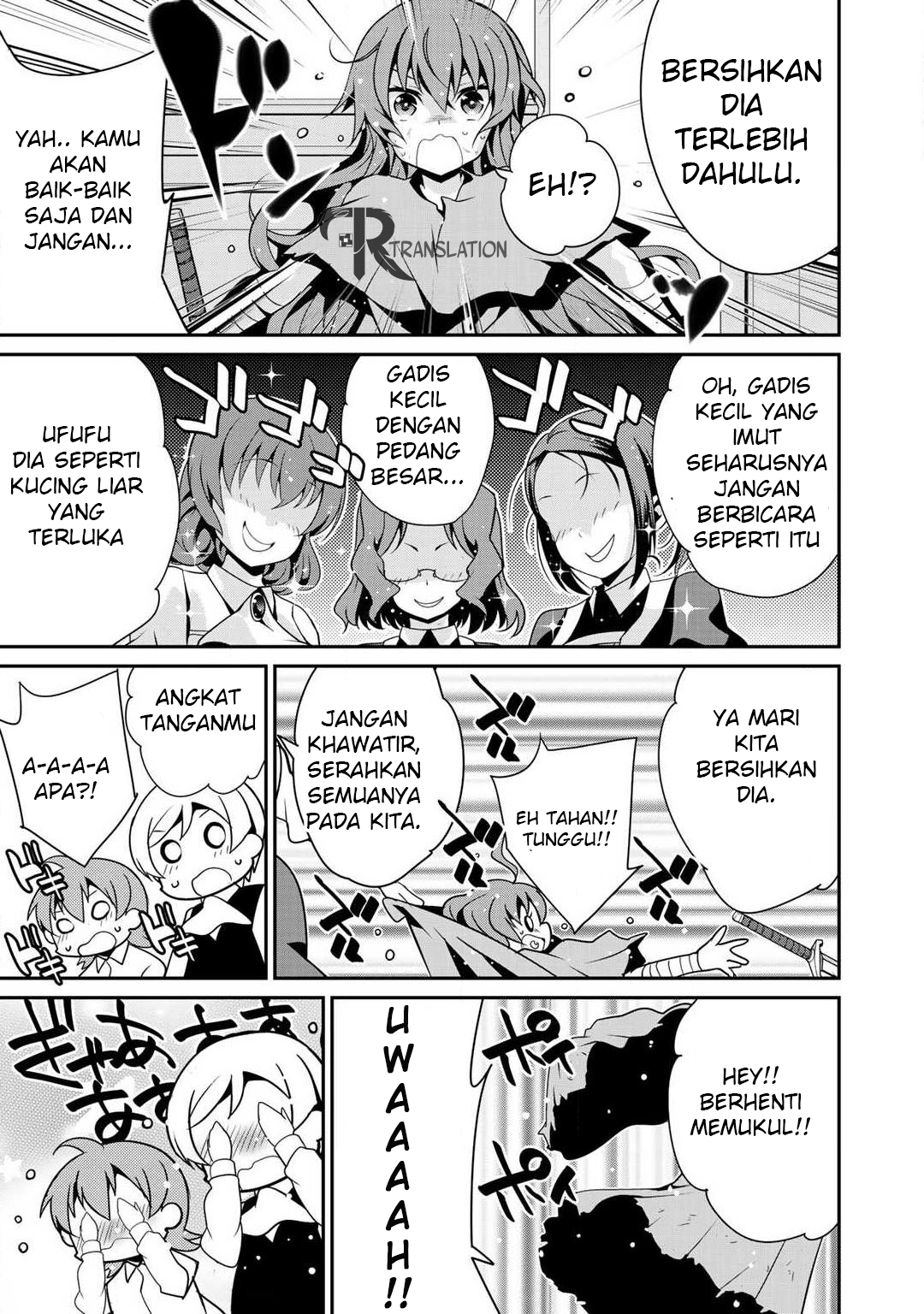 Saikyou no Kurokishi Sentou Maid ni Tenshoku shimashita Chapter 04 Gambar 12