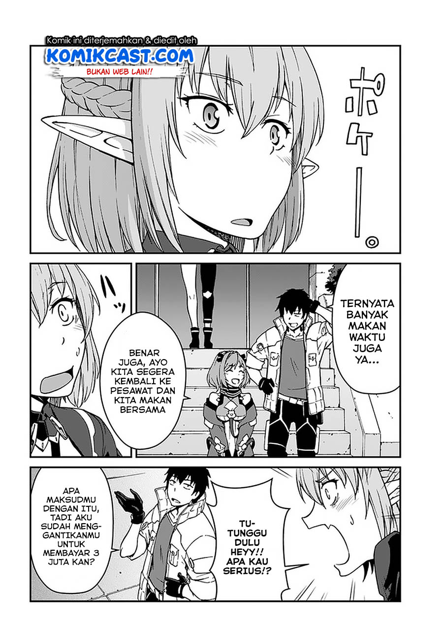 Mezametara Saikyou Soubi to Uchuusen-mochi datta no de Chapter 08.1 Gambar 9