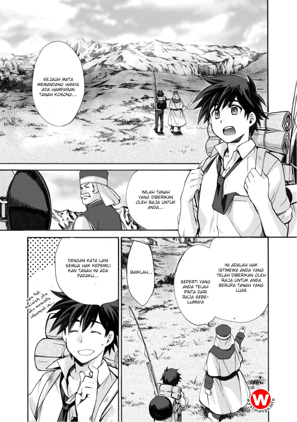 Isekai de Tochi o Katte Noujou o Tsukurou Chapter 1 - Halaman 18
