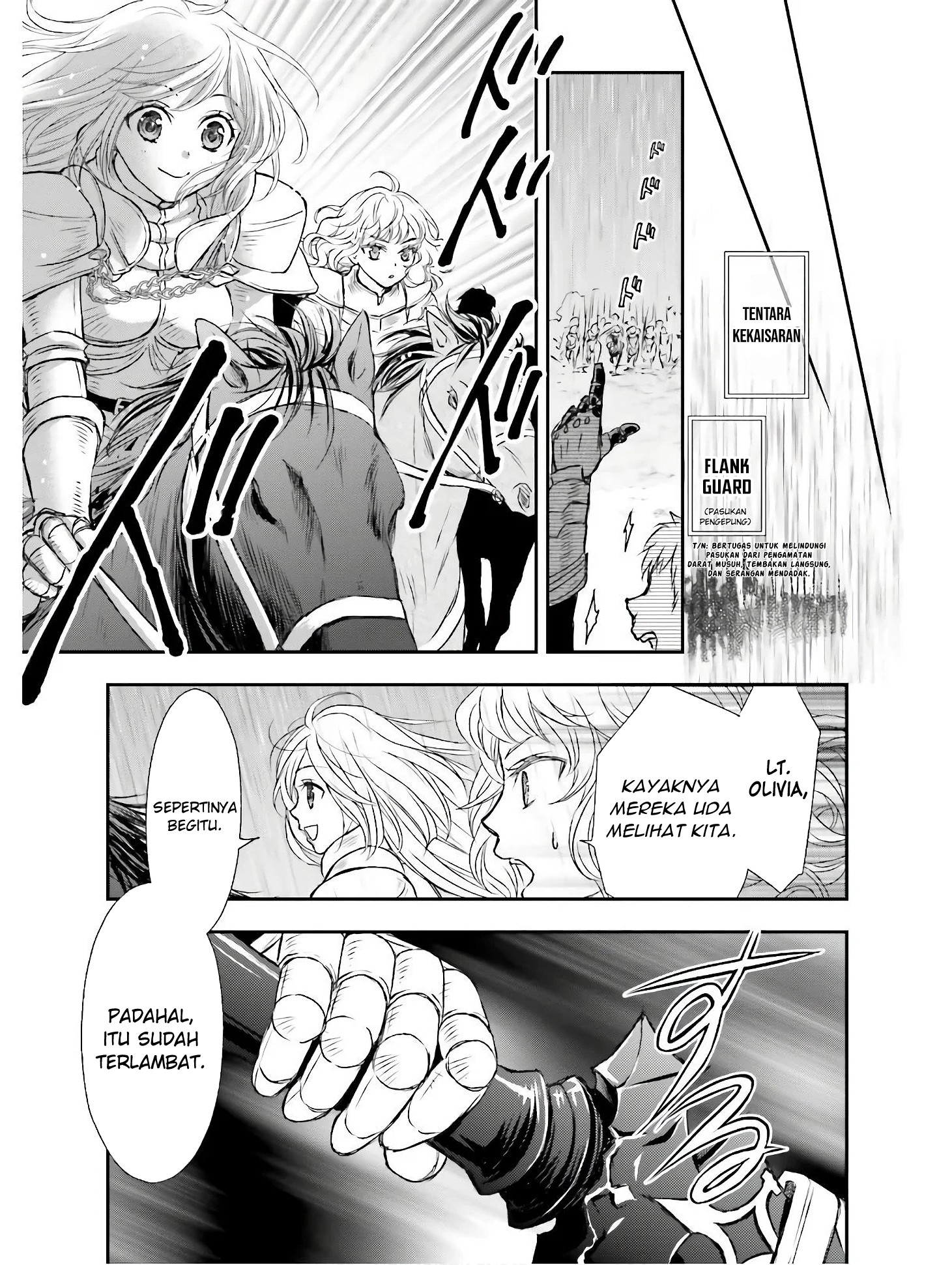 Shinigami ni Sodaterareta Shoujo wa Shikkoku no Tsurugi wo Mune ni Idaku Chapter 9 Gambar 12