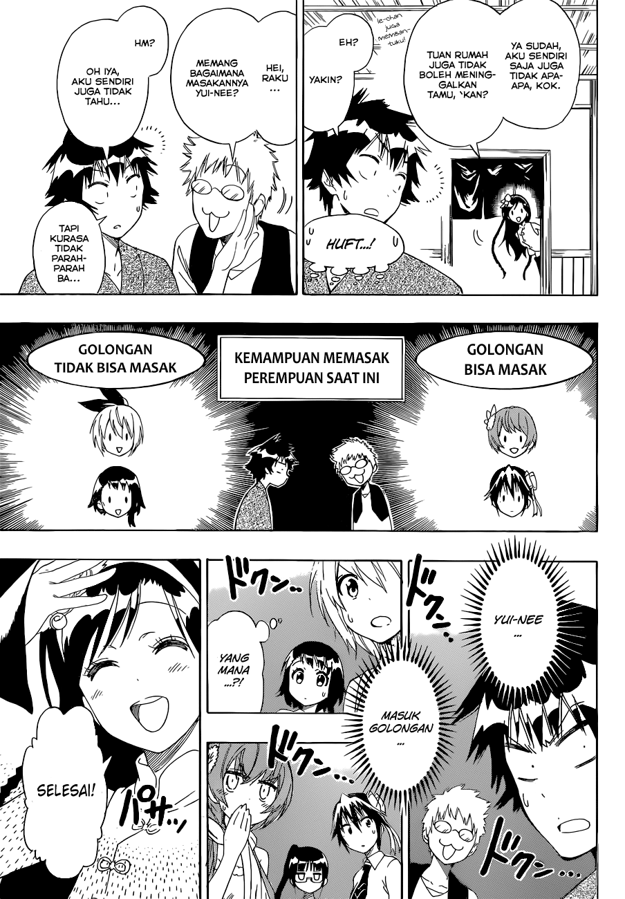 Nisekoi Chapter 127 Gambar 9