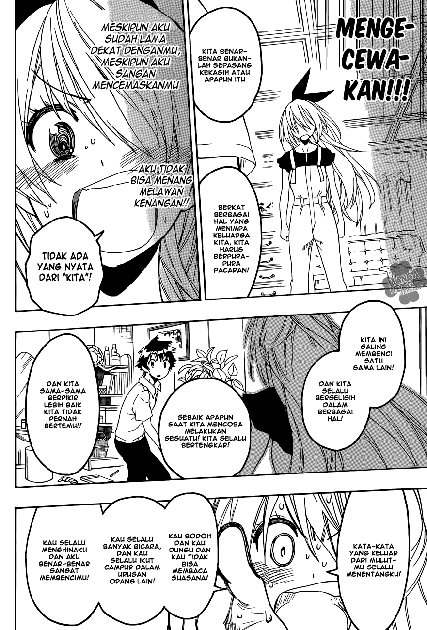 Nisekoi Chapter 91 Gambar 9