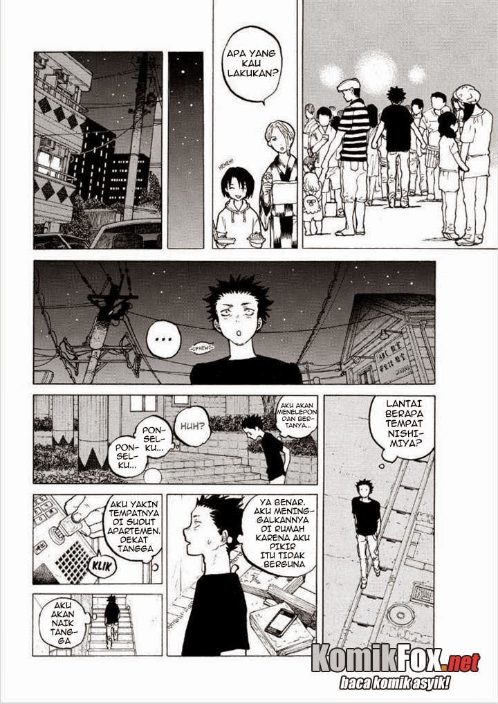 Koe no Katachi Chapter 42 Gambar 9