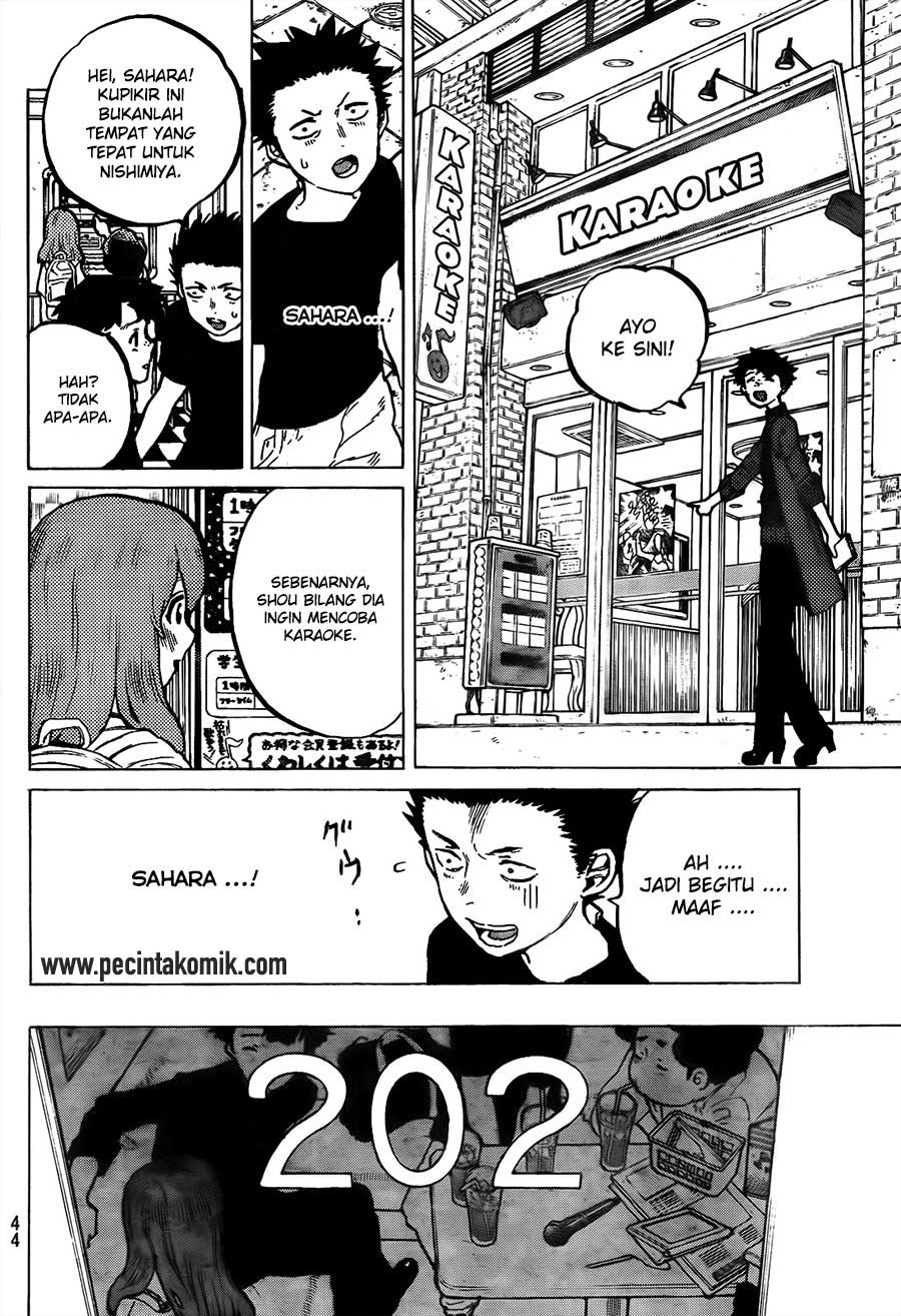 Koe no Katachi Chapter 17 Gambar 9