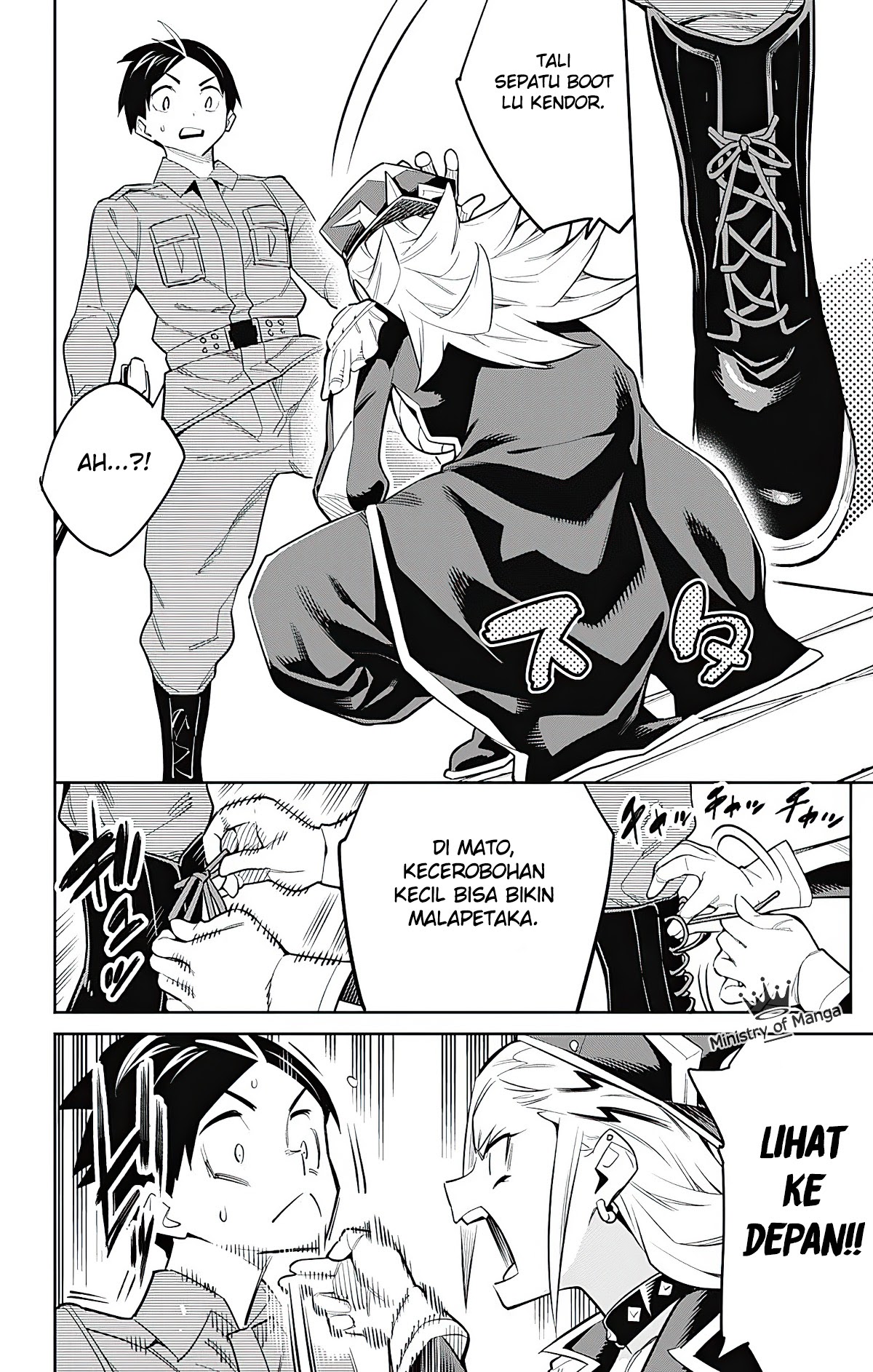 Mato Seihei no Slave Chapter 46 Gambar 9