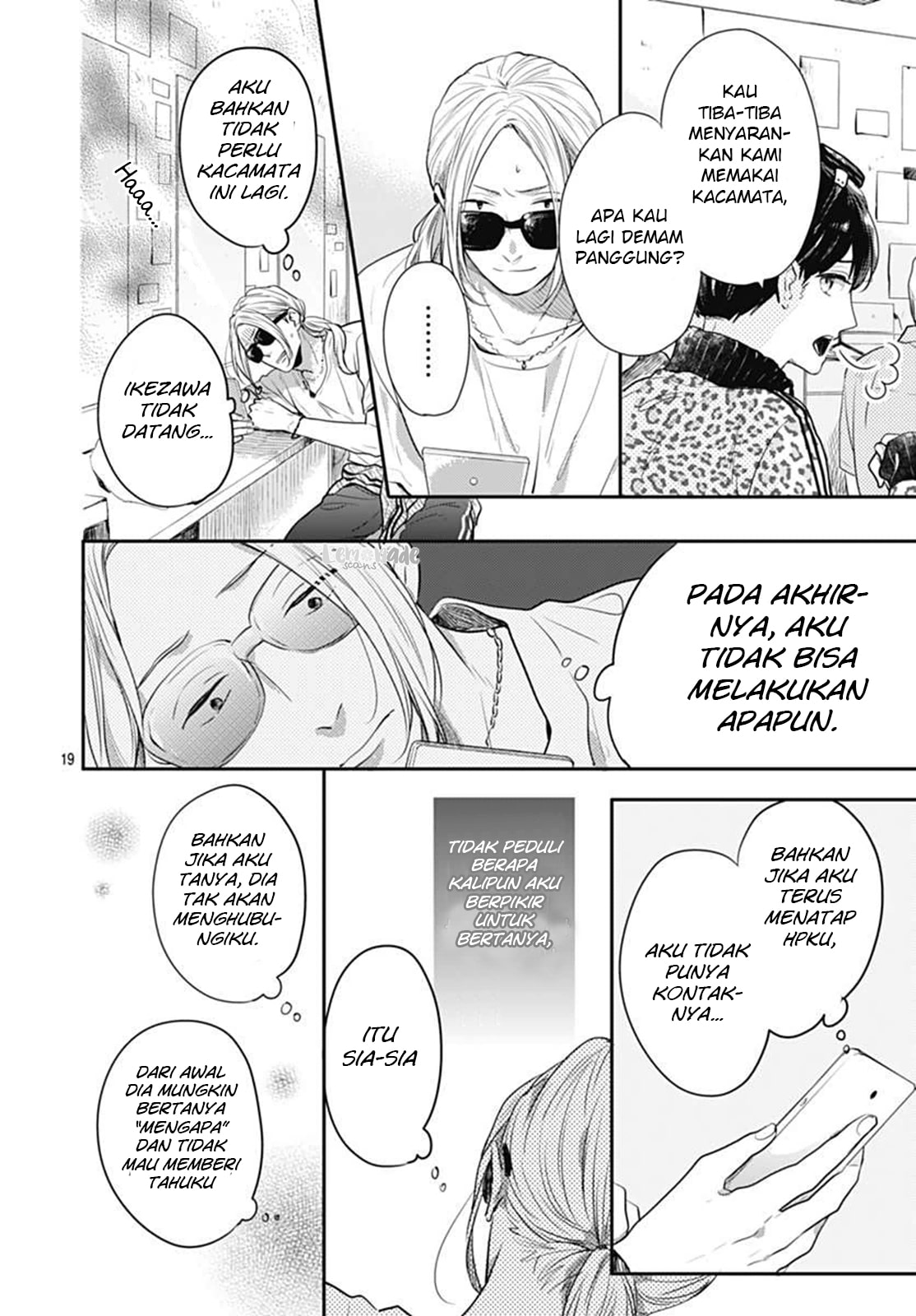 Koi wo Shiranai Bokutachi wa Chapter 5 Gambar 38
