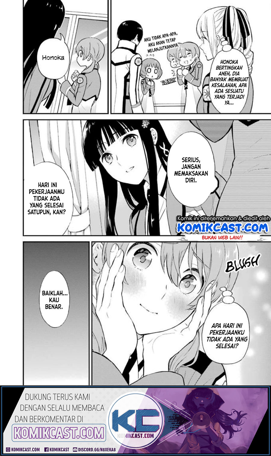 Mahouka Koukou no Rettousei – Raihousha-hen Chapter 18 Gambar 11