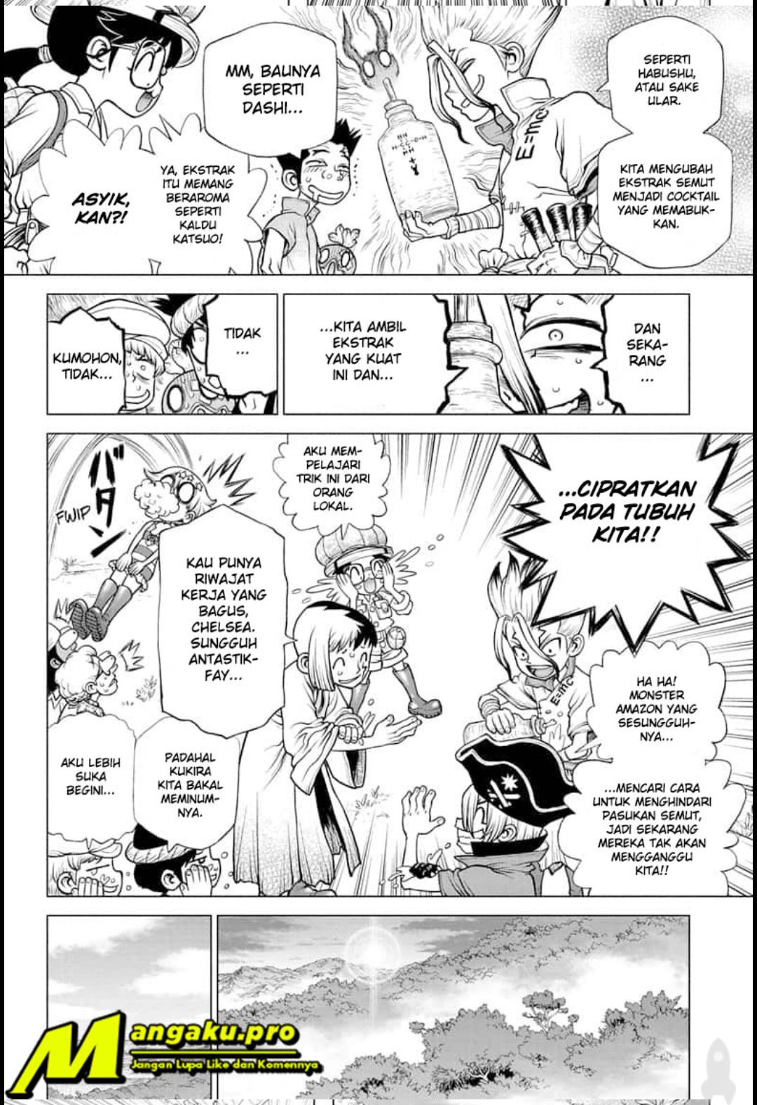 Dr. Stone Chapter 180 halaman 9