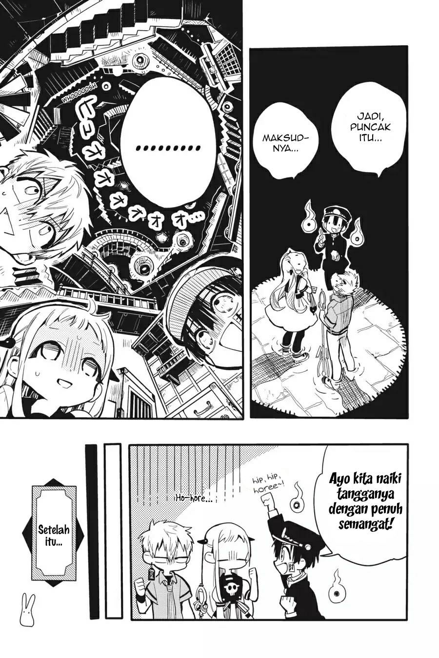 Jibaku Shounen Hanako-kun Chapter 06 Gambar 18