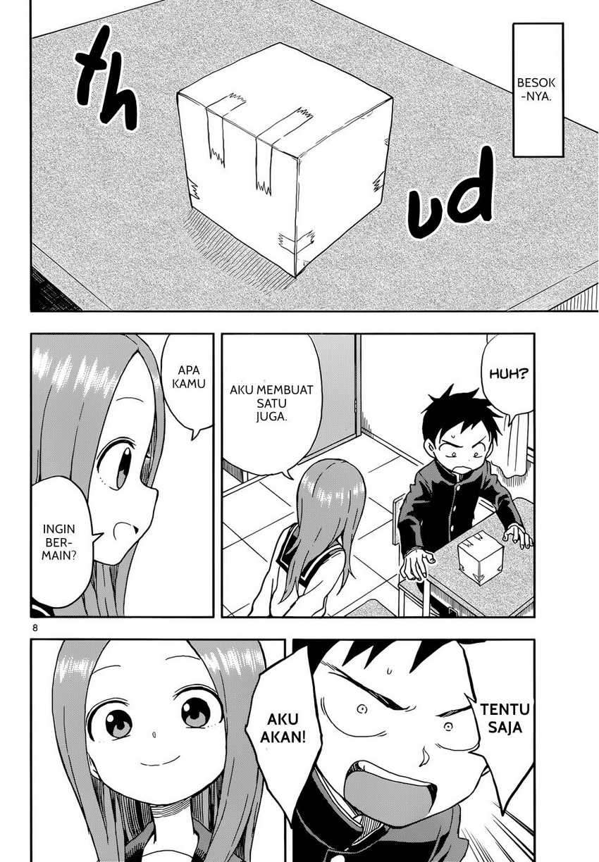 Karakai Jouzu no Takagi-san Chapter 87 Gambar 9