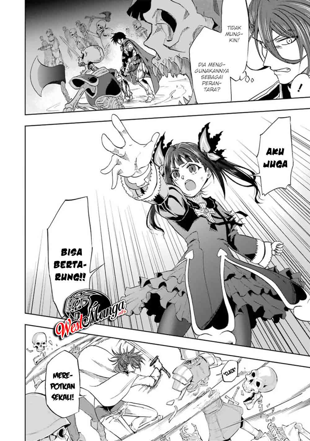 Ankoku Kishi no Ore desu Ga Saikyou no Seikishi wo Mezashimasu Chapter 9 Gambar 14
