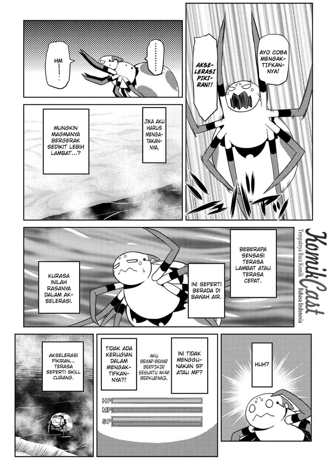 Kumo desu ga, Nani ka? Chapter 16.2 Gambar 9