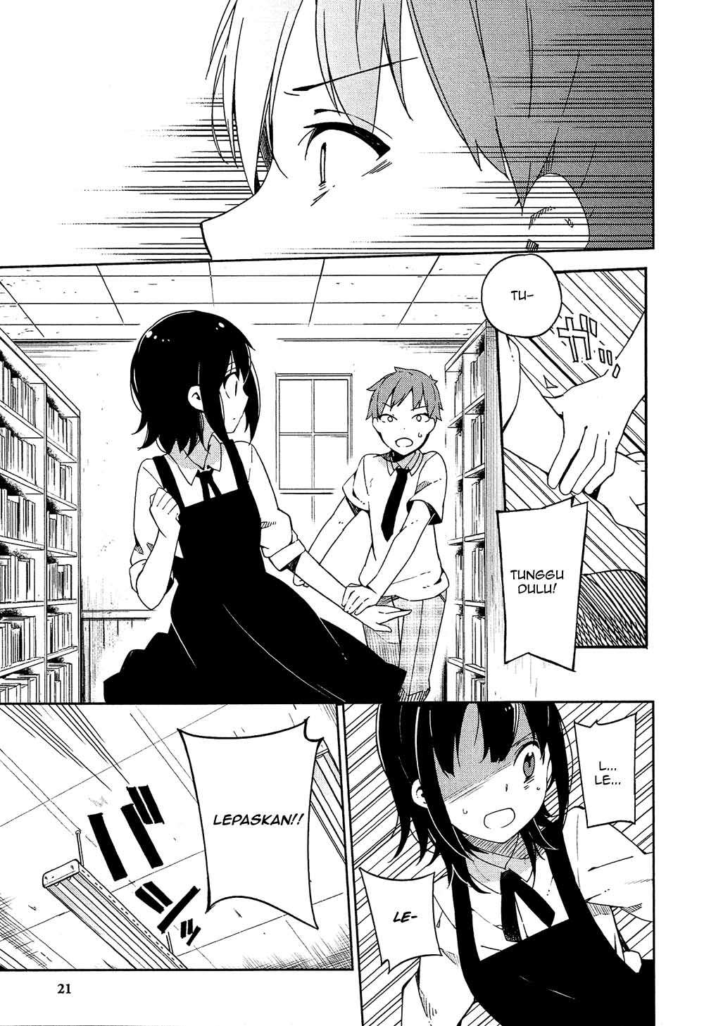 Ookami Shounen wa Kyou mo Uso wo Kasaneru Chapter 1 Gambar 24